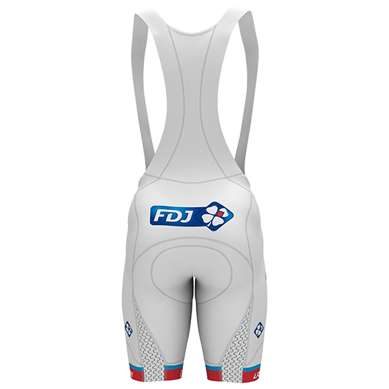 Maglia FDJ Manica Corta 2017 bianco